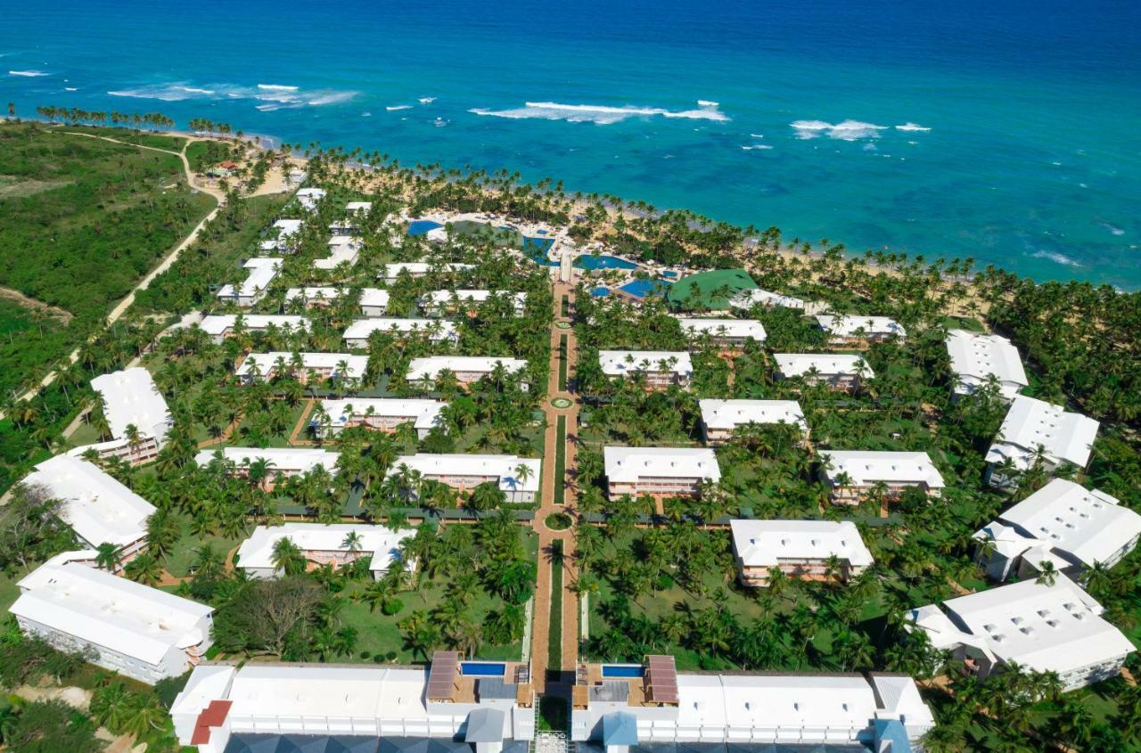 그랜드 시레니스 푼타 카나 리조트 카지노 앤 아쿠아게임스 - 올 인클루시브 Uvero Alto 외부 사진 Aerial view of Iberostar Grand Paradies
